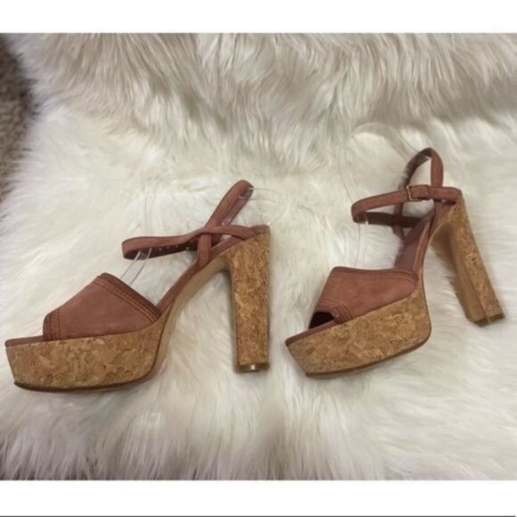 Gucci Danielle Platform Sandals Brick Red - Picture 4 of 13